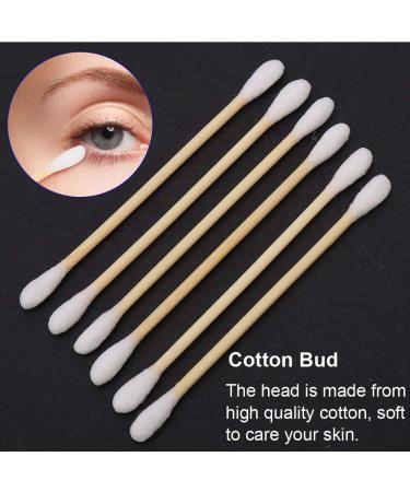 200pcs Double Head Cotton Swabs - Eco-Friendly Wooden Sticks for Cleaning | International Shipping Available - Buy Online on GoSupps.com