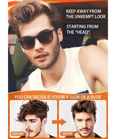 Samnyte Hair Clay 4.2oz - Strong Hold Natural Hair Wax for Men | Premium Matte Texture & Scent for Textured Hairstyles - Buy Online on GoSupps.com