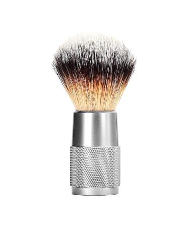 Premium Beard Razor Brush - Portable Shaving Brush with Aluminum Handle for Men | Foaming Soap Brush for Home & Travel - Buy Online on GoSupps.com