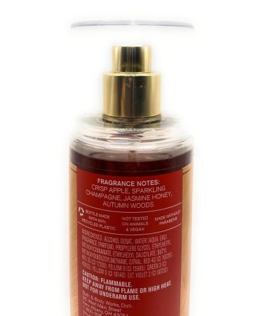 Bath and Body Works Champagne Apple & Honey Fine Fragrance Mist 8 Fluid Ounce Body Spray (2023 Limited Edition) - Buy Online on GoSupps.com