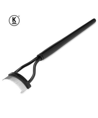 K-Pro Eyelash Comb | Professional Eyelash Brush & Care Tool with Stainless Steel Teeth for Perfect Lashes - International Shipping Available - Buy Online on GoSupps.com