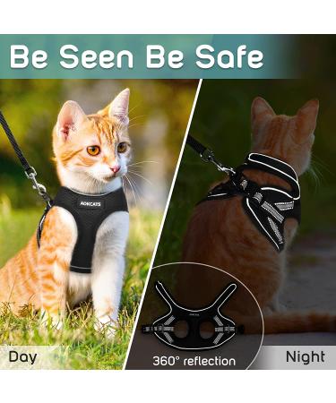 AOKCATS Cat Harness and Leash Set - Escape Proof Adjustable Vest for Small Cats - Buy Online on GoSupps.com