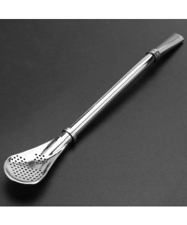 FUWIND Double-Wall Stainless Yerba Mate Tea Set Coffee Water Mate Tea Cup with Spoon Straw Bombilla & Cleaning Brush 8Oz - Buy Online on GoSupps.com