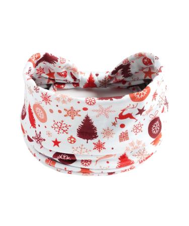 Ainuno Womens Christmas Headbands - Red Green Polka Dots Party Xmas Head Bands - Pack of 3 Winter Fashion Yoga Headwear - Buy Online on GoSupps.com