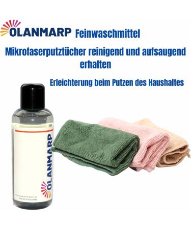 Olanmarp Delicate Detergent Concentrate Microfibre - Liquid Detergent for Hand Wash + Machine Wash (240 ml without Laundry Net) 240 ml (Pack of 1) Without laundry net - Buy Online on GoSupps.com