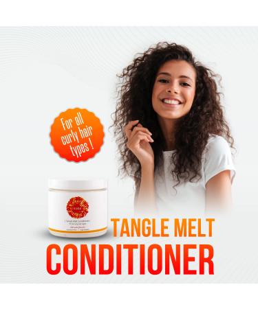 Iraba Tangle Melt Conditioner 470ml | Natural Curly Hair Care | Sulphate & Paraben Free | For All Curly & Dry Hair Types - Buy Online on GoSupps.com