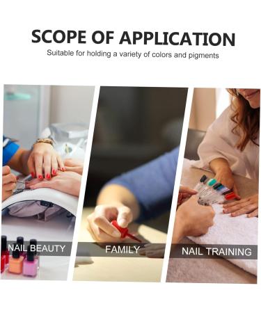 FRCOLOR 2 Pieces Manicure Mixing Nail Art Pallet Manicure Mixing Plate Mixing Bowl Supply - Buy Online on GoSupps.com