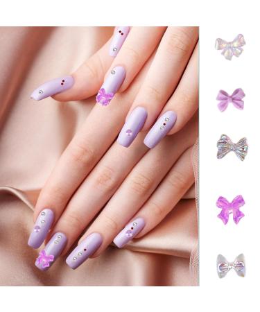 500 Pieces Nail Charms & 3D Decorations - Cute Bear Flower Hearts for Nail Art & DIY Cell Phone Case - Buy Online on GoSupps.com