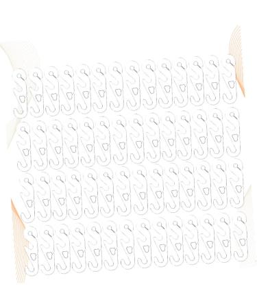 Healeeved 200st Adjustable Capping Pipe Cutting Earring Hooks - Slipproof MA Extension Strap White Ear Extensions for Comfortable Wear - Buy Online on GoSupps.com