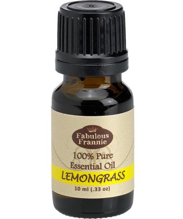 Fabulous Frannie Lemongrass 100% Pure Undiluted Essential Oil Therapeutic Grade - 10 ml