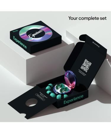 Loop Experience Equinox Earplugs - High-Fidelity Reusable Earplugs for Music & Events - Colourful Hearing Protection with Customizable Fit - 18 dB Noise Reduction - Buy Online on GoSupps.com