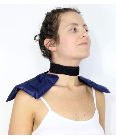 Hot Cold Gel Compress for Neck Pain Relief - 750g High Efficiency Gel | International Shipping - Buy Online on GoSupps.com
