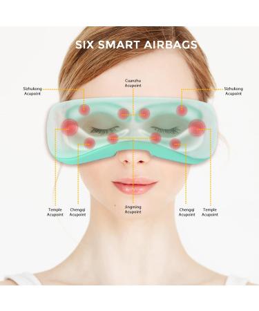 Dedakj Eye Massager with Heat & Bluetooth Music for Enhanced Sleep - Reduces Swelling Fatigue & Dark Circles - Buy Online on GoSupps.com