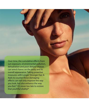 Applied Nutrition Longer Stronger Hair & Nails - 60 Liquid Soft-Gels | Boost Hair Growth & Nail Health - Buy Online on GoSupps.com
