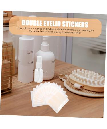 Ipetboom 9 Sets Double Eyelid Sticker Makeup Invisible Eyelid Tapes Instant Eyelid Lift Sticker Double Eyelid Tape Eyelid Tape for Hooded Eyes Invisible Lash Remover Styling Cream No Trace - Buy Online on GoSupps.com