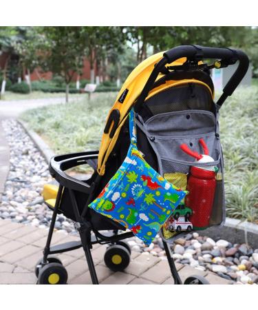 FenFang Wet Bag 2 PCS - Waterproof Reusable Wet Dry Bags for Cloth Diapers - Blue - Buy Online on GoSupps.com