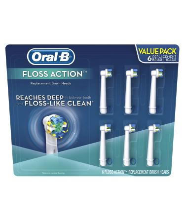 Oral-B Replacement Brush Heads Floss Action (6 ct.)