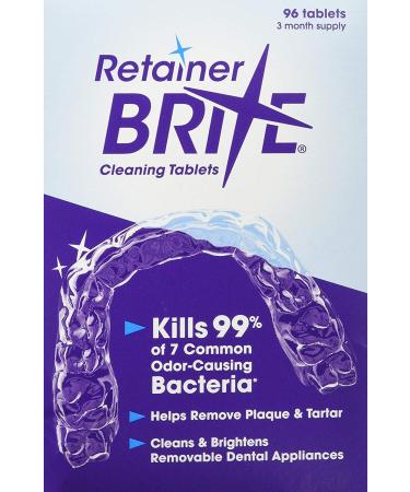 Retainer Brite Tablets 288 Count - 9 Month Supply - Buy Online on GoSupps.com