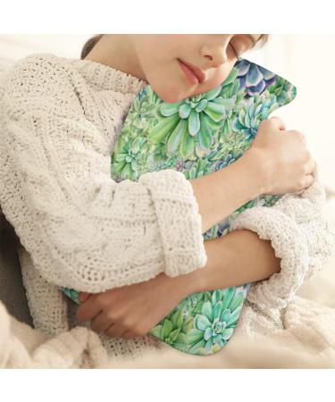 Succulent Heat Bottle with Fluffy Cover | 2L Hot Water Bottles for Kids & Adults | Cozy Nights & Pain Relief - Buy Online on GoSupps.com