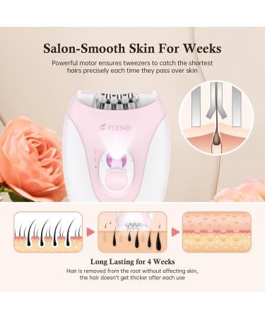 Epilator Facial Epilator Electric Hair Epilator for Women Face Facial Hair Removal Painless Epilator for Women Face Bikini Hair Remover Epilator Hair Removal Armpit Bikini Body Leg Hair Remover Epilator-0703a - Buy Online on GoSupps.com