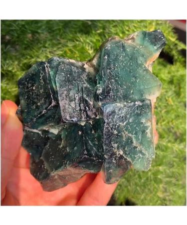 for 1pc 320-1000g Natural Raw Crystal Stone Unpolished Green Fluorite Rough Rock Oblique Cube Cluster Crystals Decor (Size : 340-360g) - Buy Online on GoSupps.com