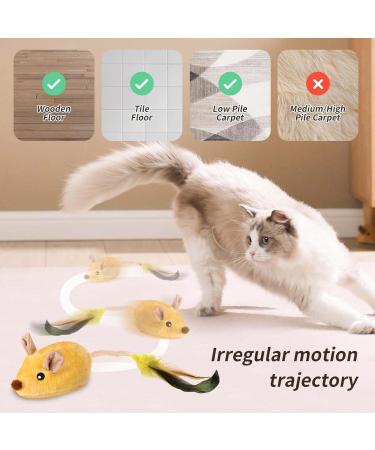 Shengruili Electric Mouse Cat Toy - Interactive Gray Toy for Cats Perfect for Boredom Relief & Playtime - Shop Now! - Buy Online on GoSupps.com