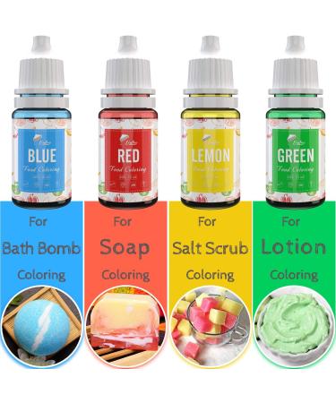 Food Colouring - 12 Colours x 10ml Liquid Variety Cake Icing Food Colouring Kit for Baking Fondant Cooking and Decorating - Vibrant Food Colour Dye for Airbrush DIY Slime Making and Crafts - 120ml Black Rose Pink Red Orange Yellow Chartreuse Green Teal Bl - Buy Online on GoSupps.com