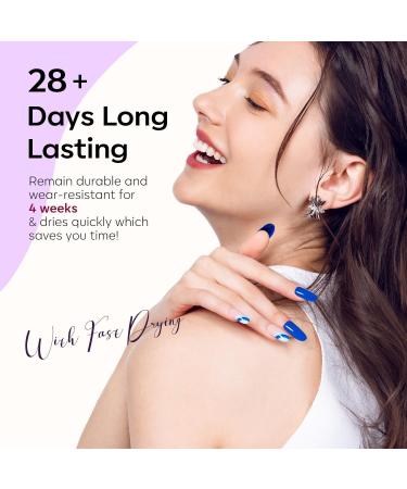 Modelones Chameleon Gel Nail Polish Set - 6 Colors Aurora Gel Polish Kit Glitter Blue Green Purple Red Brown Gel Polish Soak Off LED Nail Lamp Gel Nail Kit Home Gifts DIY Salon for Women - Buy Online on GoSupps.com