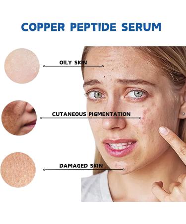 Face Serum for Women - Face Serum - Face Care for Women - Copper Peptides Dark Spot Correcting Glow Serum - Hyaluronic Acid Serum Skincare - Hydrating Improving Damaged Skin & Making Skin Radiant - Buy Online on GoSupps.com