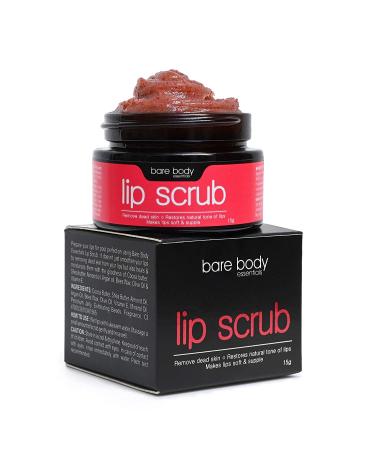 Lip Scrub Exfoliates Lip Lightening Scrub Brightens For Natural Toned Soft & Supple lips Lightens Moisturizes Dry and Chapped Lips For Men and Women 15gm