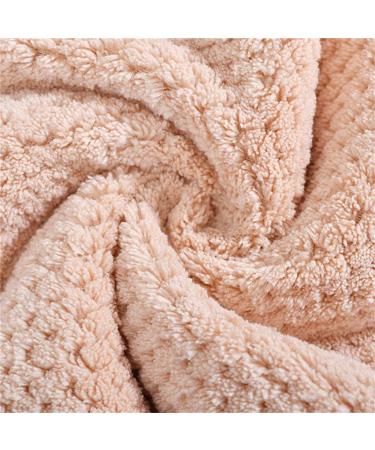 Quick-Drying Dry Hair Cap Turban for Women | Absorbent Soft Bathroom Hair Wrap - Color C Size 1 - Buy Online on GoSupps.com