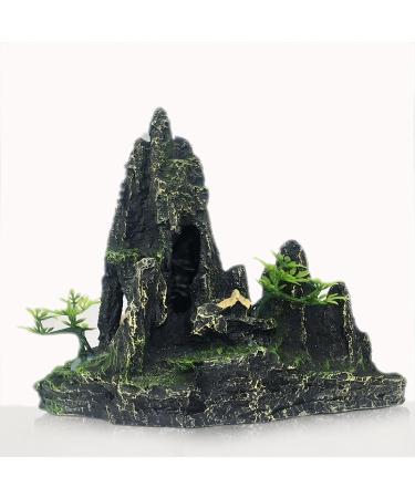 Movoja Aquarium Decoration - XXL Mountain Landscape 3- for fresh and salt water - Mountains Rocks Stones Steep Mountains Dolomites Aquaristics