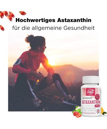 Buy Cestfilo Liposomal Astaxanthin 24 mg - Maximum Absorption Natural Antioxidants Gluten-Free - 60 Pieces Pack for Optimal Health - Buy Online on GoSupps.com