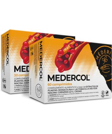 MEDERINUTTRICION MEDERCOL 60comp is a nutritional supplement in traditional tablet form It can be taken once or more times a day as advised The package contains 60 tablets so it fits automatically - Buy Online on GoSupps.com