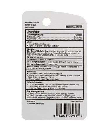 Carmex Click-Stick Moisturizing Lip Balm SPF 15 Cherry 0.15 oz (Pack of 2) - Hydrating Balm with Sun Protection - Buy Online on GoSupps.com
