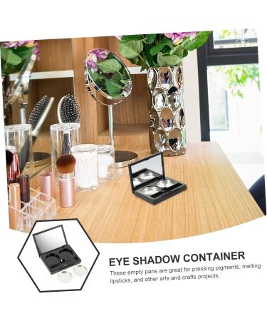 DOITOOL 9 Sets Double Box Eye Shadow Box Highlighters Magnetic Eyeshadow Palette Empty DIY Make up Container - Buy Online on GoSupps.com