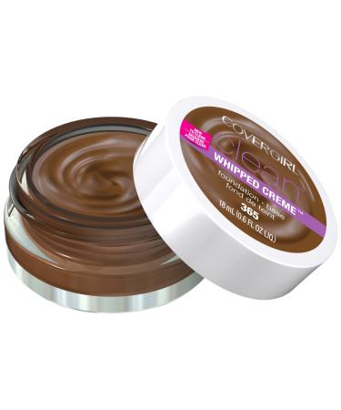 CoverGirl 365 Clean Whipped Creme Foundation  Tawny  0.6 Fluid Ounce