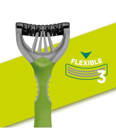 Wilkinson Xtreme 3 Eco-Green Razor - 8 Pack | Eco-Friendly Shaving | International Shipping Available - Buy Online on GoSupps.com