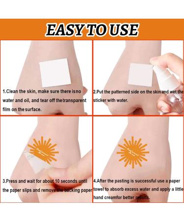 Sun Temporary Tattoos for First Trip Around the Sun Party - 16 Sheets (192 PCS) - Buy Online on GoSupps.com