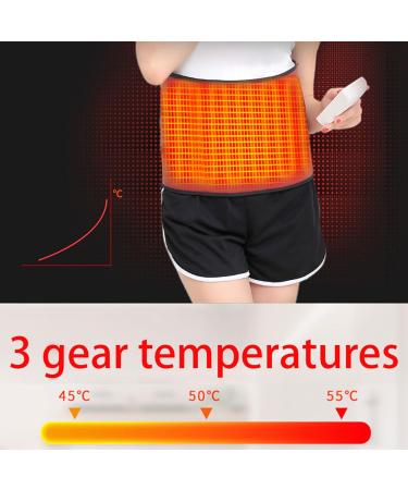 Shaple Adjustable Heated Waist Belt - Reusable Back Support for Dysmenorrhea & Pain Relief - Buy Online on GoSupps.com