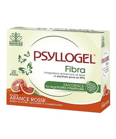 NATHURA Psyllogel Orange Red Bag 86 g Pack of 20 Plain