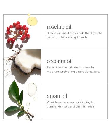 Briogeo Farewell Frizz Blow Dry Crème - Anti Frizz Heat Protectant with Argan Oil Silicone-Free Vegan & Cruelty-Free - 2oz - Buy Online on GoSupps.com