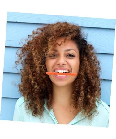 SOESFOUFU Facial Lifting Device Orthotics Smiling Maker -lift Exerciser Mouth Slimmer Shaper Cosmetology Kit Silicone Slimmer Facial Exerciser Smiling Training Brace Lip Man Neck Silica Gel 11.5X2.5cm Orange - Buy Online on GoSupps.com