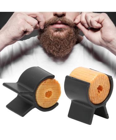 Handlebar Curly Beard Shaping Mustache Styling Template 1 Pair Mustache Curler Portable Mustache Styling Template Shaping Tool Barber Trimmer Line Goatee Lineup