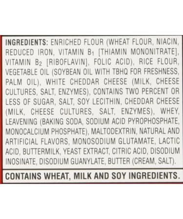 Cheez-It Grooves Sharp White Cheddar 9oz - Crunchy Cheese Crackers Snack Box - Buy Online on GoSupps.com