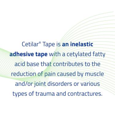 Cetilar Tape - CFA-Based Joint & Muscle Support | Athletic Recovery for Strains Bruises & Sprains - Doping Free International Shipping - Buy Online on GoSupps.com