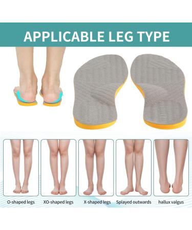 Corrective Supination Shoe Inserts for Men & Women | High Arch Support Orthotics | Heel Wedge for Foot Alignment | Ideal for Flat Feet & Bow Legs (Size 43-44 - Buy Online on GoSupps.com