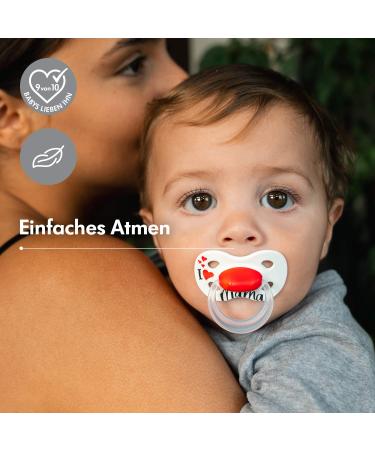 Medela Baby Original Pacifiers for 0-6 Months - Set of 2 - Soothing and Safe for Infants - Buy Online on GoSupps.com