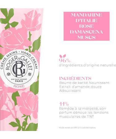 Roger and Gallet Rose Hand Cream 30ml - Buy Online on GoSupps.com