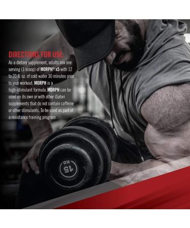 iSatori Morph Xtreme Intense Pre Workout - Bombsicle (20 Servings) Classic Blender Bottle (Clear Bottle with Red Top) - Buy Online on GoSupps.com